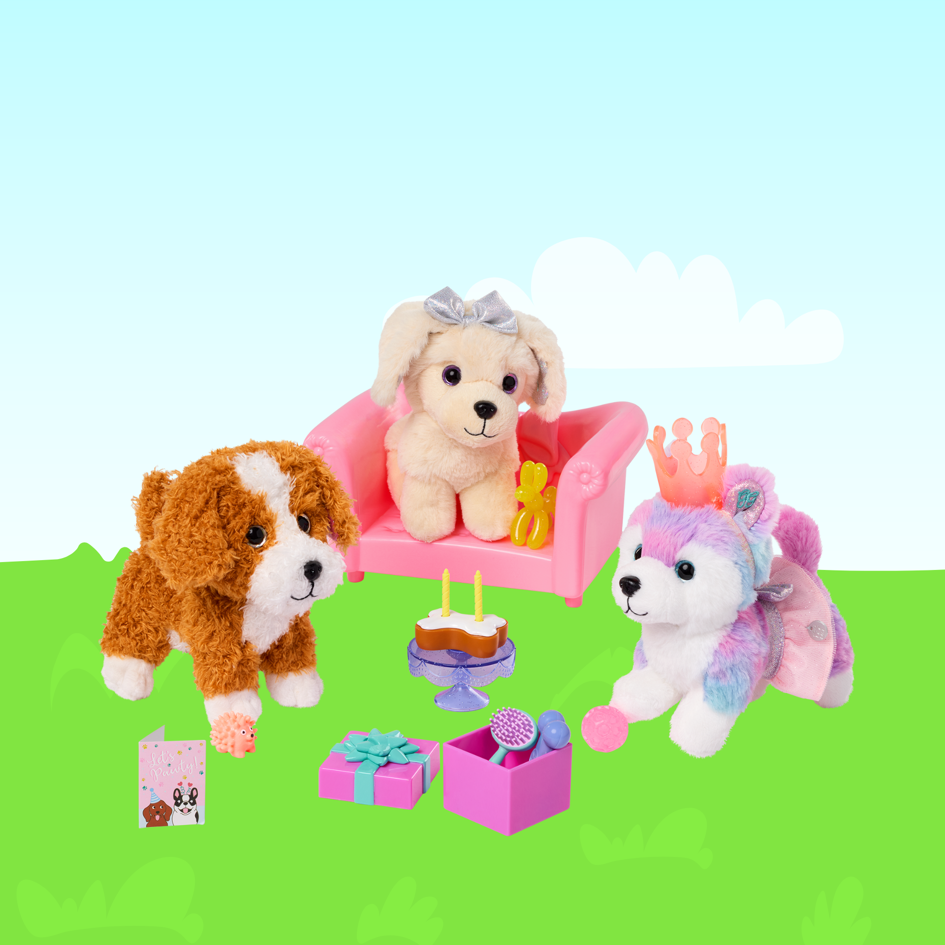Glitter Girls Plush Pets