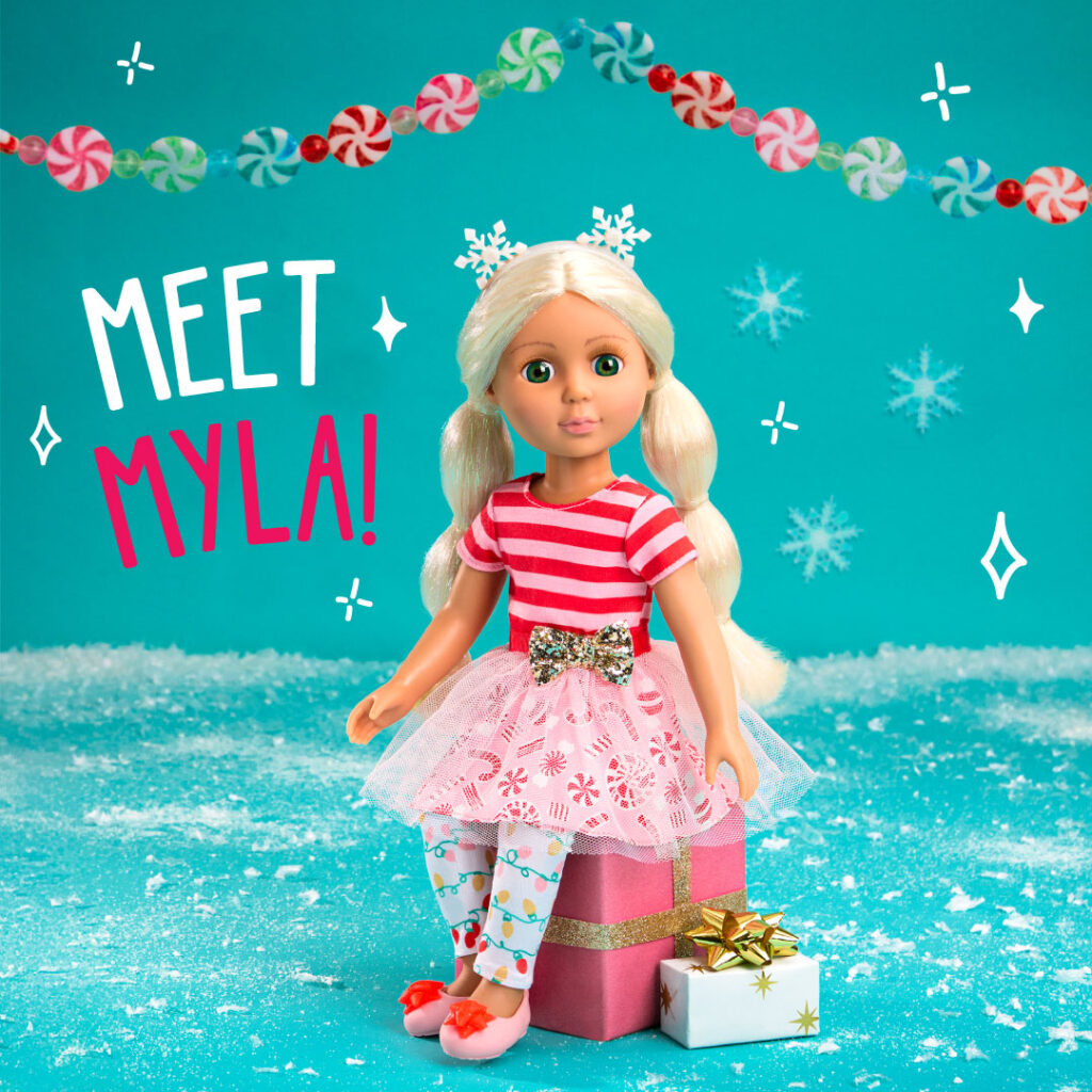 Glitter Girls Holiday Doll Myla