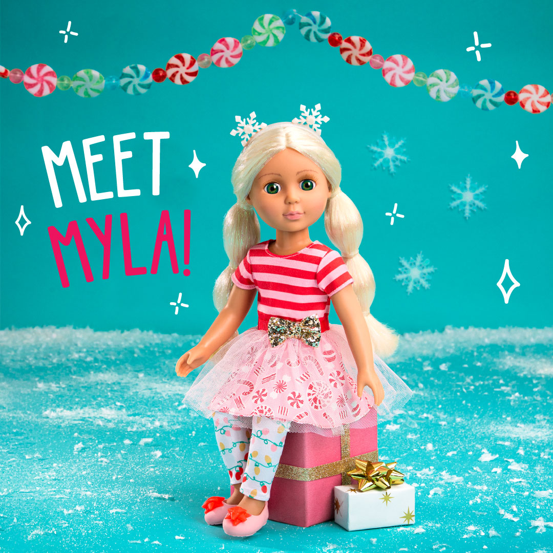 Glitter Girls Holiday Doll Myla