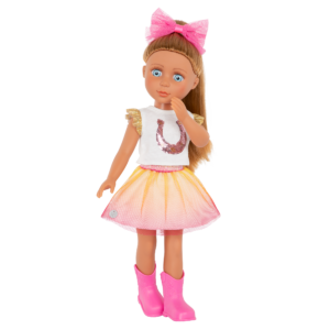Glitter Girls 14-inch Doll Outfit, Dazzling Horseshoe Model