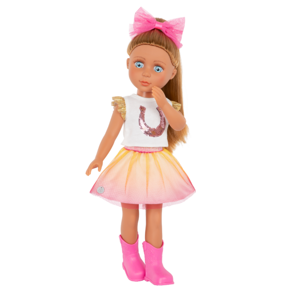 Glitter Girls 14-inch Doll Outfit, Dazzling Horseshoe Model