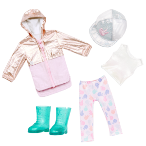 Glitter Girls Peace & Love Outfit for 14-inch Dolls