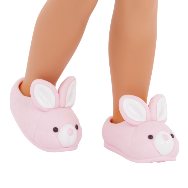 Bunny Slippers for Dolls