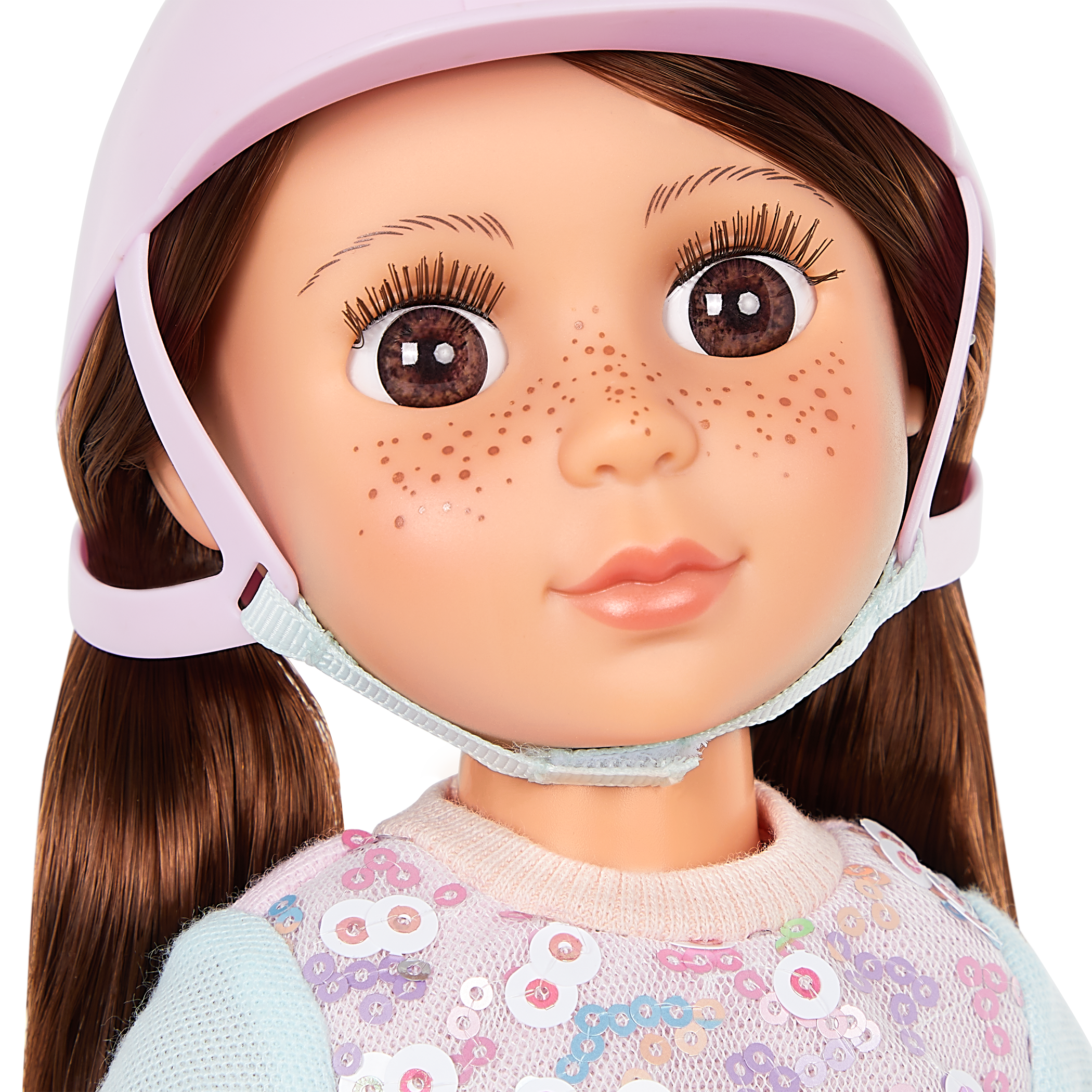Glitter Girls Dolls by Battat – 14-inch Poseable Equestrian Doll with Horse  – Jaime & Jumper – Brown Hair & Blue Eyes