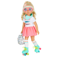 Glitter Girls Sunnie 14-inch Poseable Roller Skating Doll