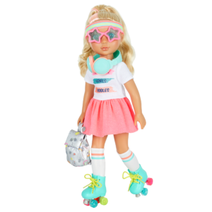 Glitter Girls Sunnie 14-inch Poseable Roller Skating Doll