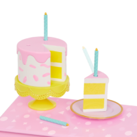 Glitter Girls 14-inch Doll & Birthday Party Set, Cake and accessories
