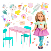 Glitter Girls 14-inch Doll & Birthday Party Set