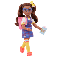 Macha doll in school outfit