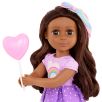 Glitter Girls Doll Meera with Heart Balloon