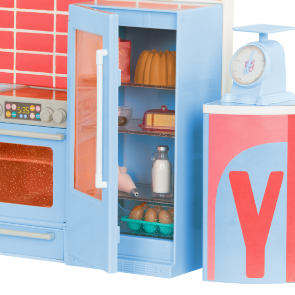 Glitter Girls Toy Kitchen Appliances and Food