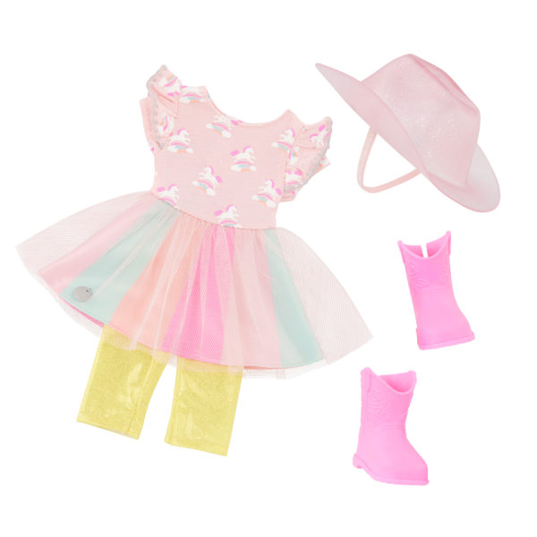 Gia Doll Outfit with Cowboy Hat