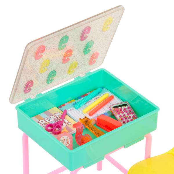 Openable School Desk for Dolls