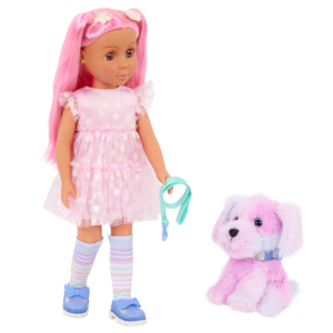 Cara & Sprinkles 14-inch Doll and Plush Pup