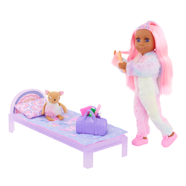 Glitter Girls Rafa Bendable Doll with Bedtime Accessories