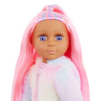 Glitter Girls Doll Rafa with Violet Eyes Pink Hair