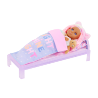 Rafa 14-inch Doll in Bed with Plushie