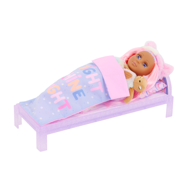 Rafa 14-inch Doll in Bed with Plushie