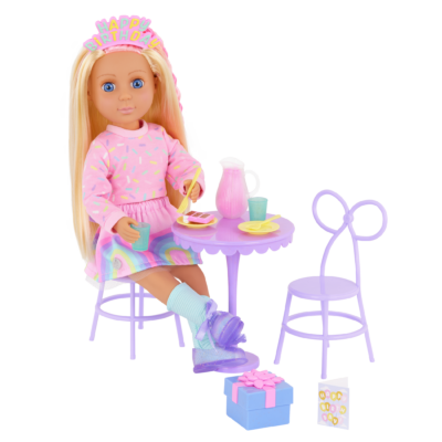 Glitter Girls Evie Birthday Party Doll Furniture Set