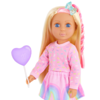 Glitter Girls Doll Evie with Birthday Balloon