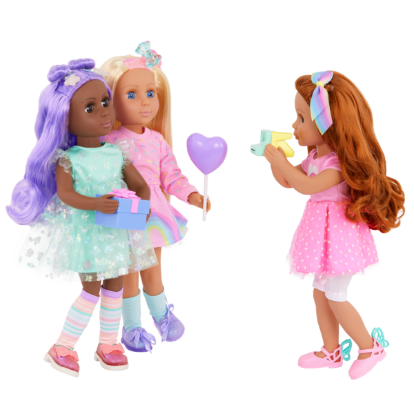 Glitter Girls 14-inch Dolls Taking Picture