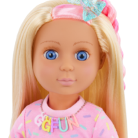 Glitter Girls Birthday Doll Evie Blue Eyes Blond Hair