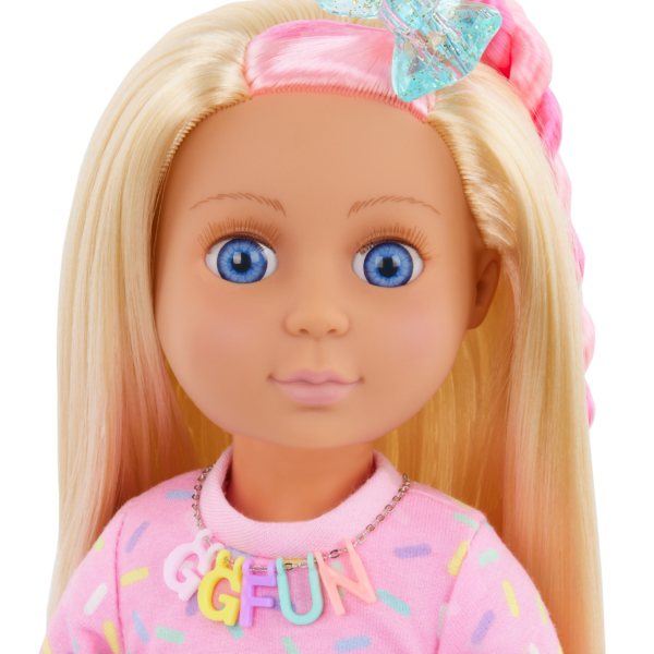 Glitter Girls Birthday Doll Evie Blue Eyes Blond Hair