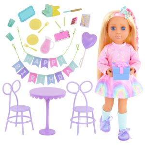 Glitter Girls Evie and GG Birthday Party Playset
