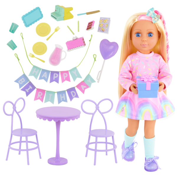 Glitter Girls Evie and GG Birthday Party Playset