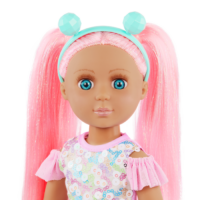 Glitter Girls Areli Doll with Blue Eyes and Pink Hair