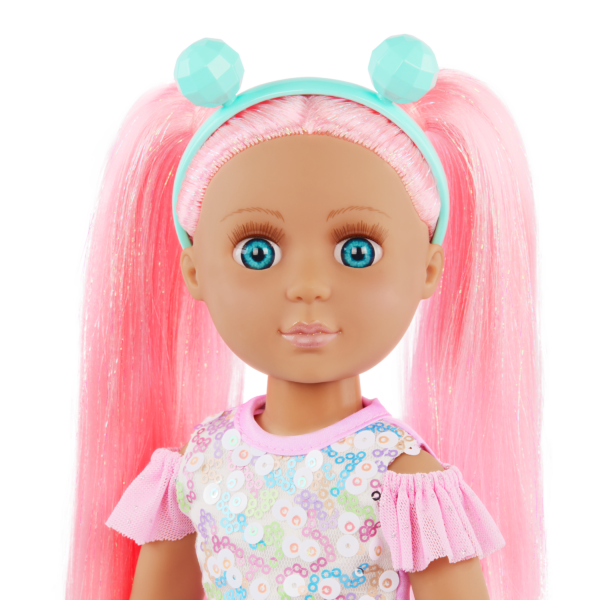 Glitter Girls Areli Doll with Blue Eyes and Pink Hair