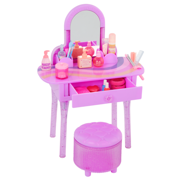 Glitter Girls Doll Furniture Vanity Table