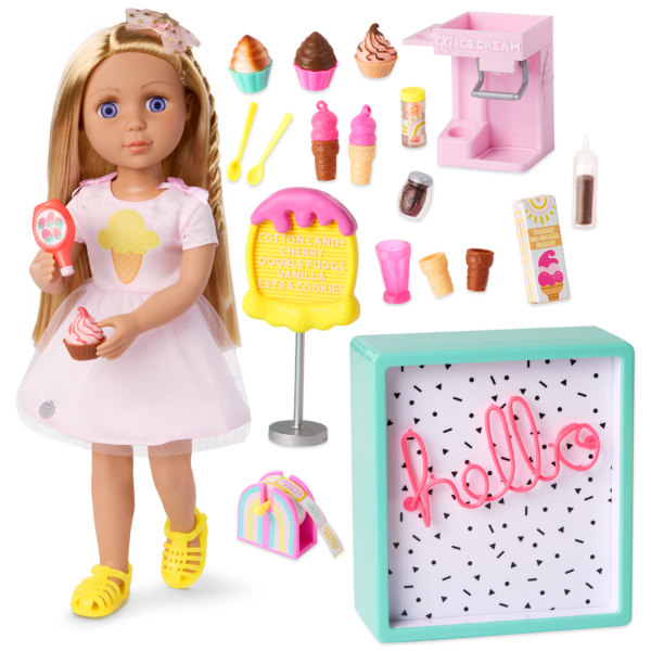 Glitter Girls Lacy & GG Ice Cream Playset