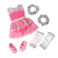 7-Piece Ballet Clothes for Dolls