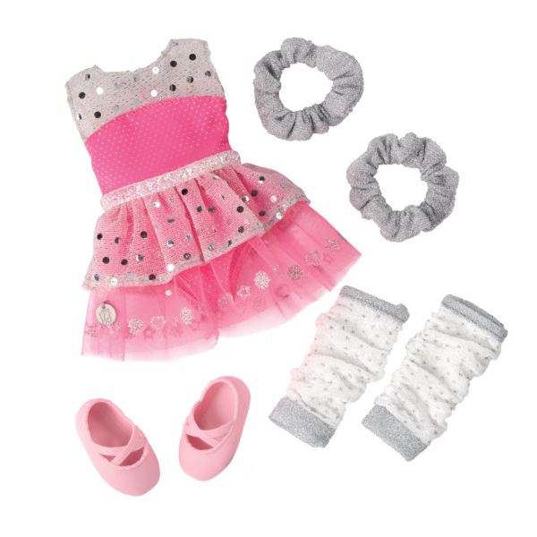 7-Piece Ballet Clothes for Dolls