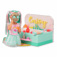 Glitter Girls Leia and Bathtub Playset