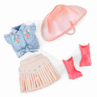 Sadie Equestrian Doll Outfit with Cowboy Hat