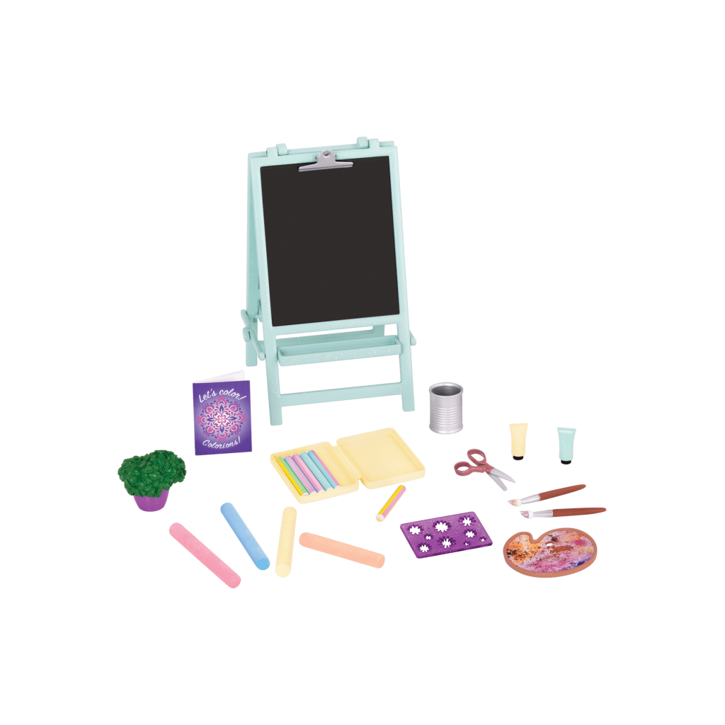 Scoobies GLITTERY ART SET (GIRLS)