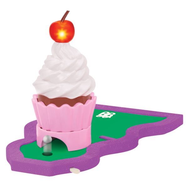 Ice cream-themed mini-golf obstacle