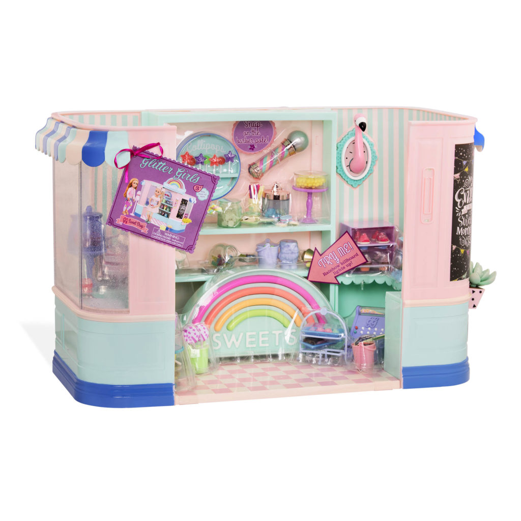 Sweet Shop | Candy Shop Playset for Dolls | Glitter Girls