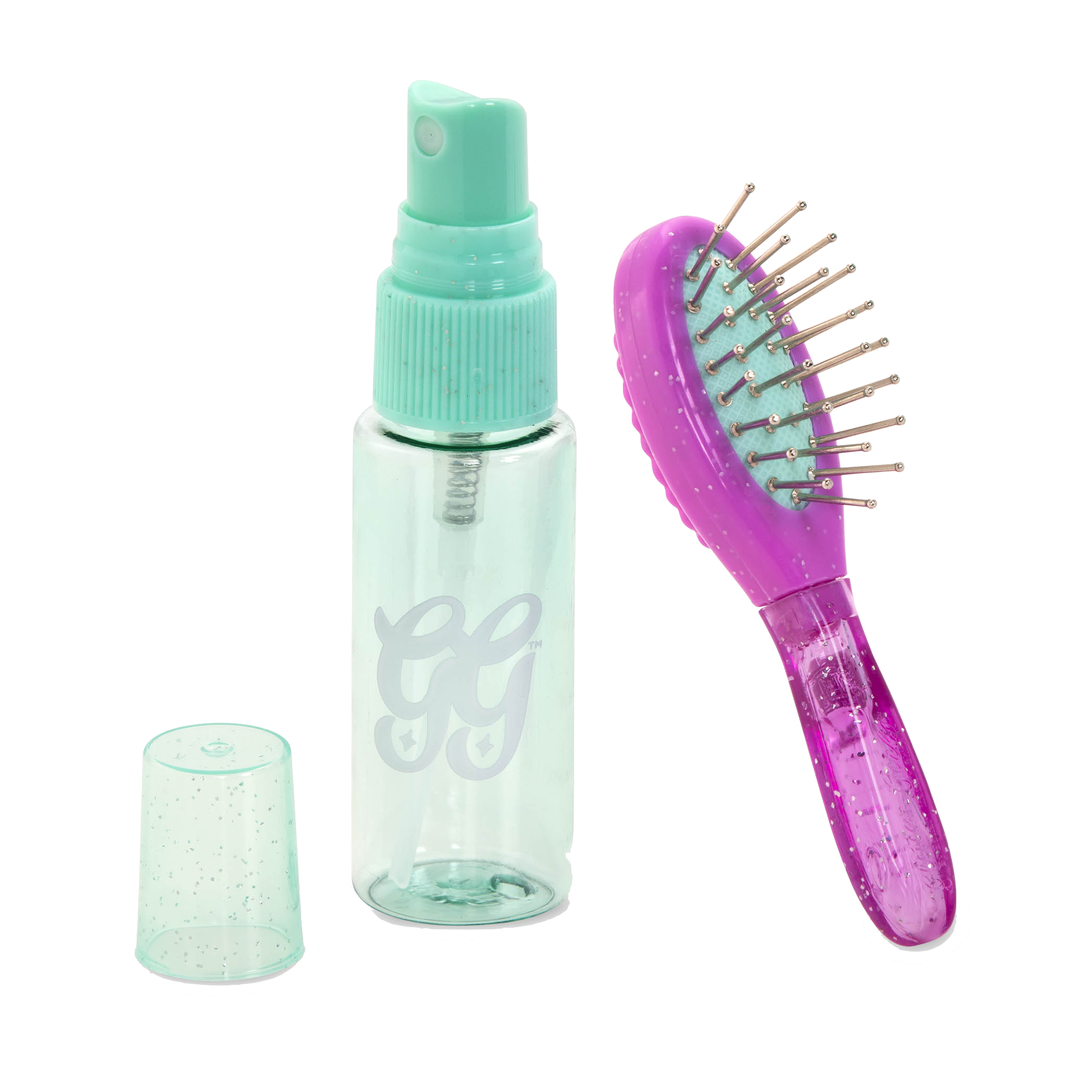 Bedazzling Brush And Spray Bottle!