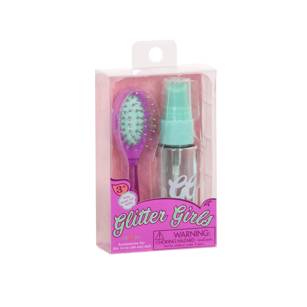 Bedazzling Brush And Spray Bottle! Glitter Girls