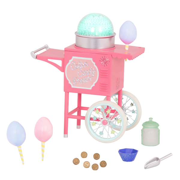 Toy cotton candy machine