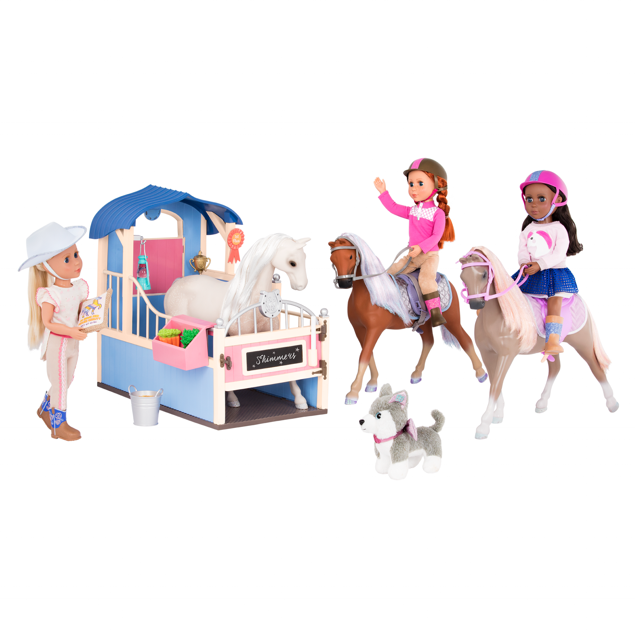GG Horse Stable Doll Accessories Glitter Girls