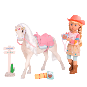 Glitter Girls horseback riding accessories, Starlight & Floe