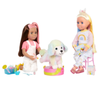 Wiggles Posable Stuffed Dog with Dolls