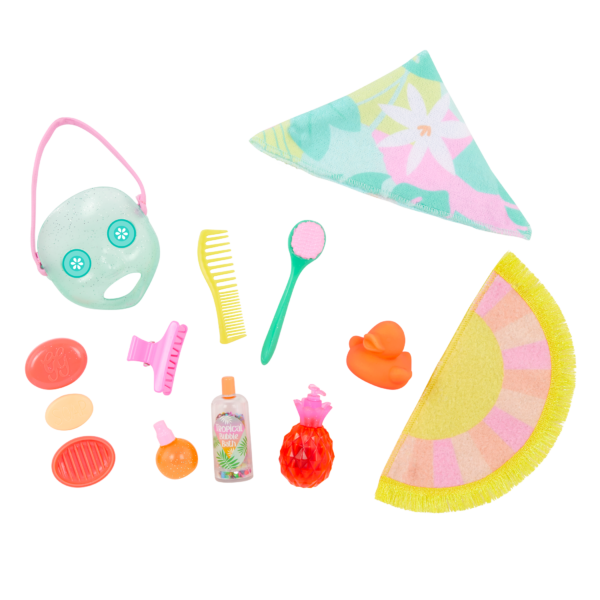 Bathtime Accessories for 14-Inch Dolls