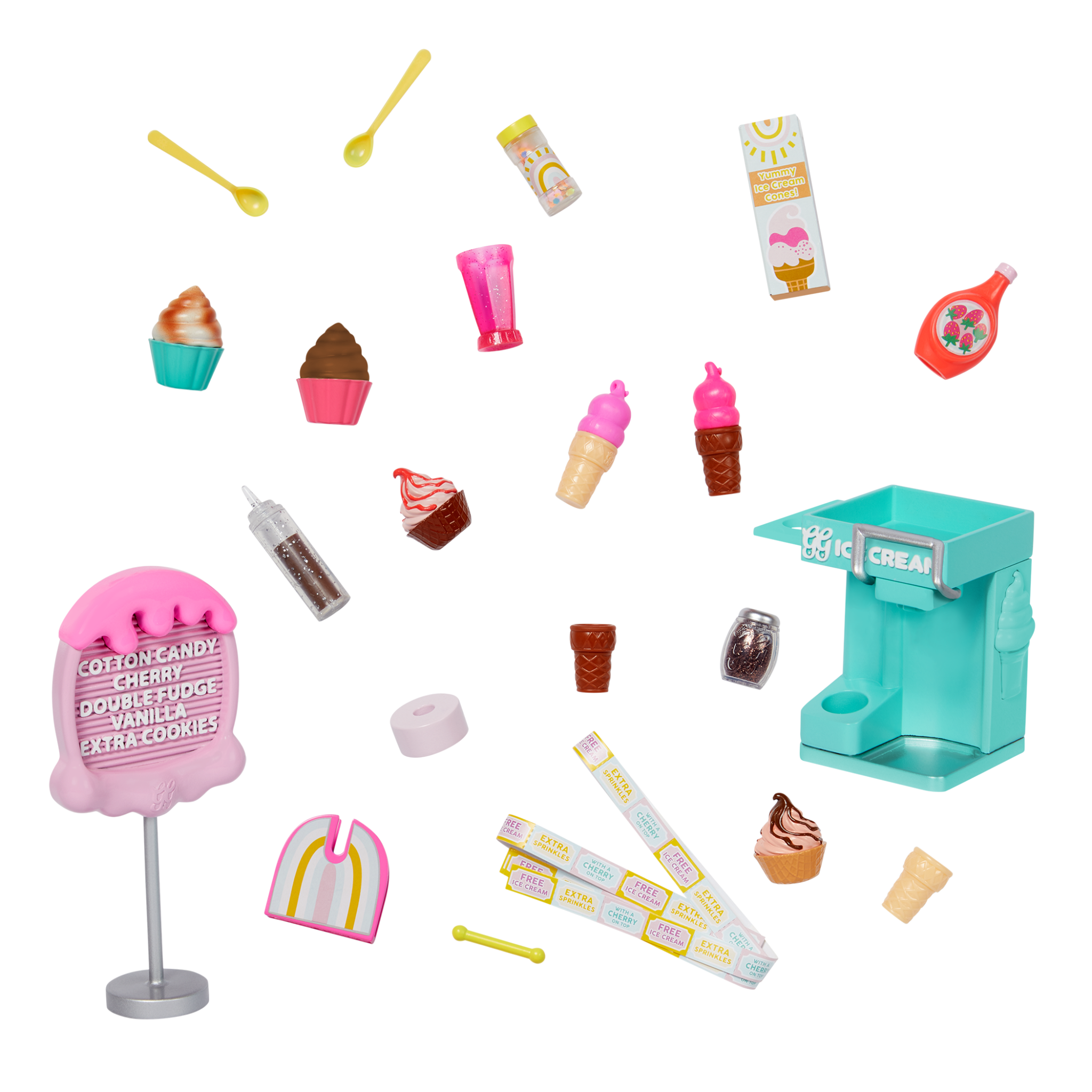 Gg Soft Serve Ice Cream Playset Glitter Girls