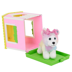 Glitter Girls Plush Dog and House Set