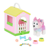 Glitter Girls Toby & GG Portable Doghouse Set